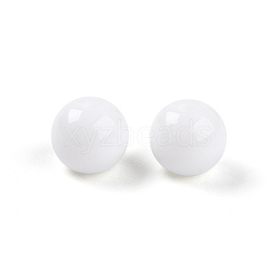 Opaque Solid Color Glass Beads X1-GLAA-N007-6mm-A02-1