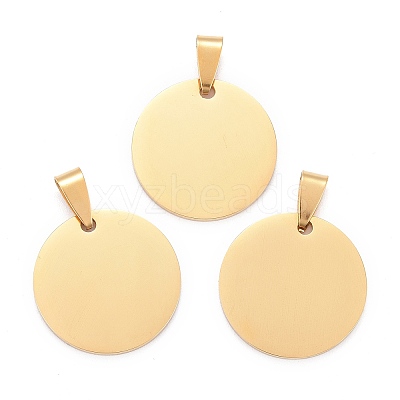 Ion Plating(IP) 304 Stainless Steel Pendants LS-STAS-I311-05A-G-1