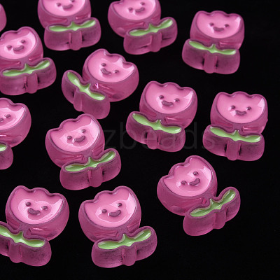 Transparent Acrylic Beads X-MACR-S374-03B-02-1