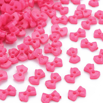 2-Hole Plastic Buttons BUTT-N018-028-05-1
