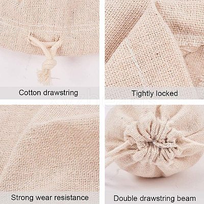 Cotton Packing Pouches Drawstring Bags ABAG-PH0002-31-1