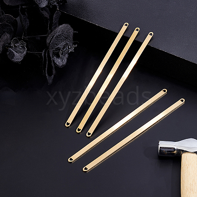 6Pcs Stainless Steel Blank Cuff Bangles MAK-BBC0001-32G-1