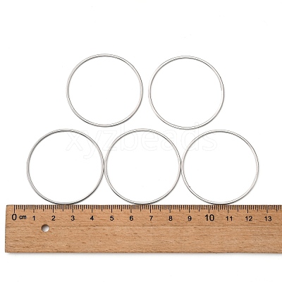 Tarnish Resistant 304 Stainless Steel Linking Ring X-STAS-T047-15C-1
