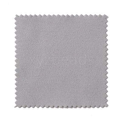 Double Sided Suede Fabric Silver Polishing Cloth TOOL-WH0134-65B-1