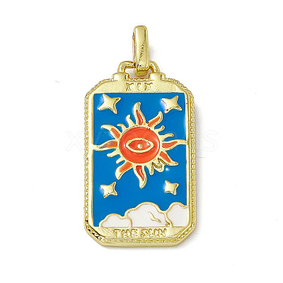 Alloy Enamel Pendants LS-ENAM-D042-01D-1