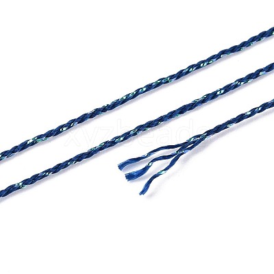 200M 6-Ply Sparkle Polyester Cord with Metallic Thread OCOR-T019-01A-17-1