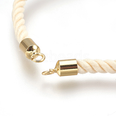 Cotton Cord Bracelet Making KK-F758-03K-G-1