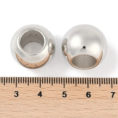 CCB Plastic Round Beads ALUM-U001-07B-12-1