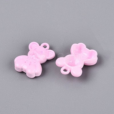 Spray Painted Alloy Pendants PALLOY-Q466-03A-1