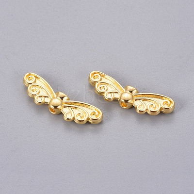 Tibetan Style Alloy Beads TIBEB-1331-G-LF-1