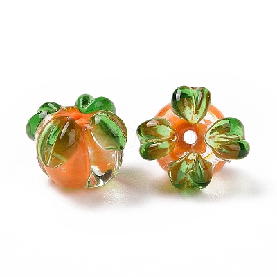 Handmade Lampwork Fruit Beads LAMP-C004-06-1