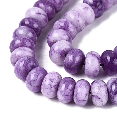 Natural White Jade Beads Strands G-Q613-01F-25-1