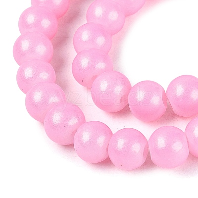 Baking Paint Glass Pearl Beads Strands LS-DGLA-ZX001-05B-10-1