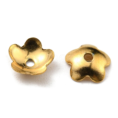 304 Stainless Steel Bead Caps STAS-G310-27B-G-1