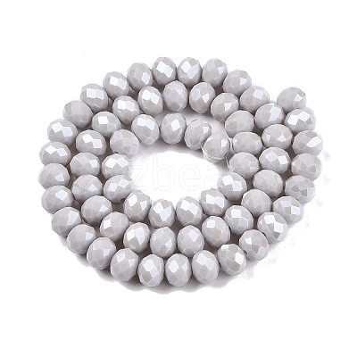 Electroplate Glass Beads Strands LS-EGLA-A044-P8mm-A19-1