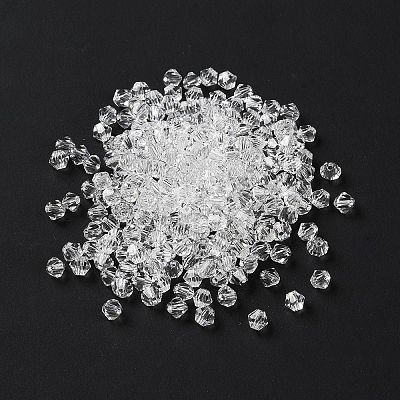 Transparent Glass Beads GGLA-Z004-05W-1