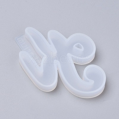Letter DIY Silicone Molds DIY-I034-08K-1