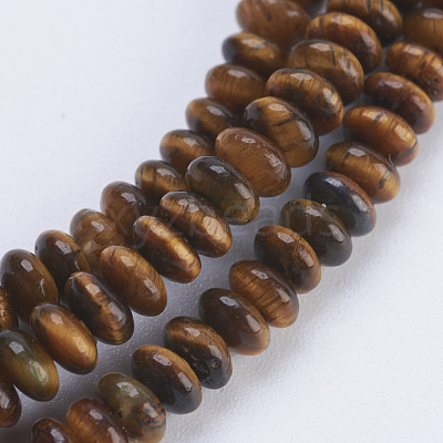 Natural Tiger Eye Beads Strands G-P354-02-4x2mm-1