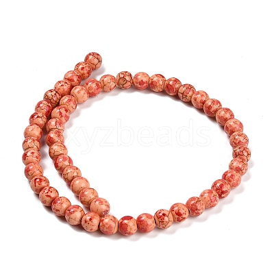 Synthetic Turquoise Beads Strands TURQ-F019-03H-1