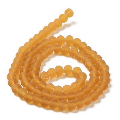 Transparent Glass Beads Strands EGLA-A034-T8mm-MD04-1