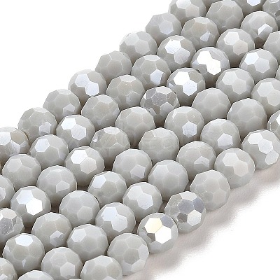 Opaque Glass Beads Stands EGLA-A035-P6mm-B22-1