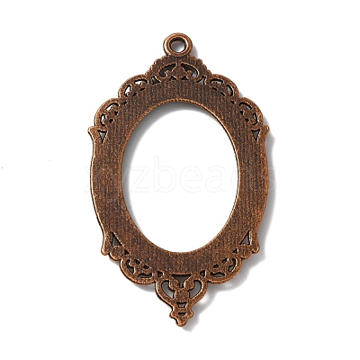 Zinc Alloy Pendant Cabochon Settings FIND-WH050-70R-1