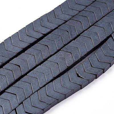 Non-magnetic Synthetic Hematite Beads Strands G-F396-03B-1
