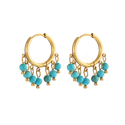 304 Stainless Steel Dangle Earrings EJEW-A26-03-26-1