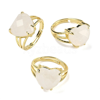 Brass Cuff Open Rings RJEW-D347-01G-11-1