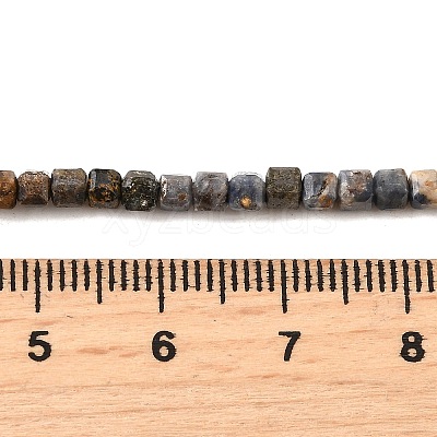 Natural Sapphire Beads Strands G-G259-B03-3x3mm-1