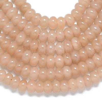 Natural Malaysia Jade Beads Strands G-B165-G01-5x8mm-10-1