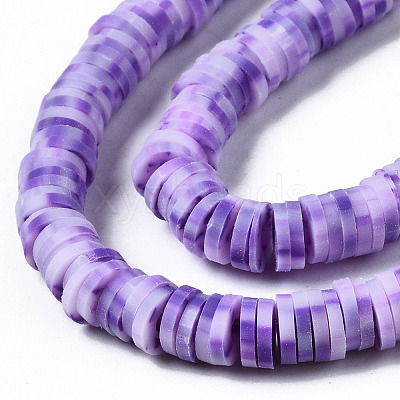 Handmade Polymer Clay Beads Strands CLAY-N008-010-157-A-1