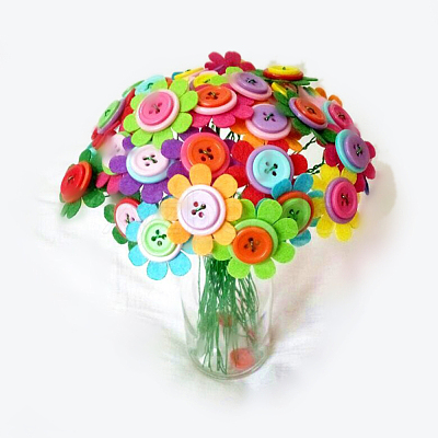DIY Craft Bouquets Kit DIY-WH0157-01C-1