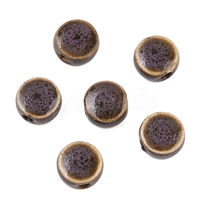 Handmade Porcelain Beads PORC-S496-A07-8mm-1
