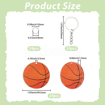 DIY Keychain Making Kits DIY-SP0007-38C-1