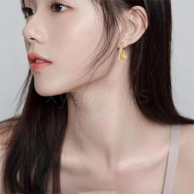 Natural Pearl Teardrop Stud Earrings JE1078A-1