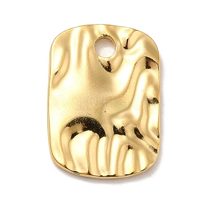 Ion Plating(IP) 304 Stainless Steel Pendant Cabochon Settings STAS-E176-16G-1