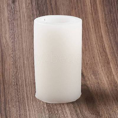 DIY Sand Glass Shaped Striped Pillar Candle Silicone Molds SIMO-P001-01B-1