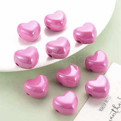 Opaque Acrylic European Beads MACR-S372-03B-26-1