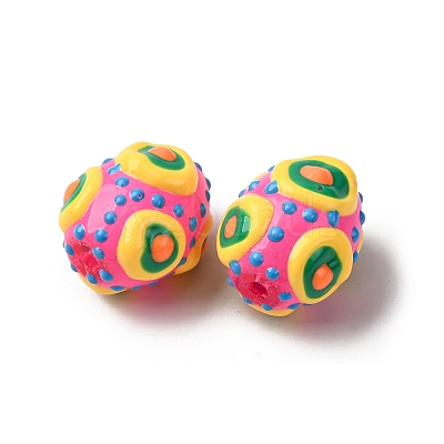 Glass Enamel Beads GLAA-C038-01C-1