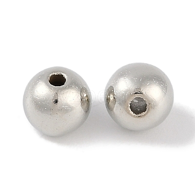 CCB Plastic Round Beads X1-ALUM-U001-08C-04-1