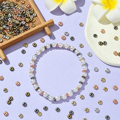 300Pcs 6 Styles CCB Plastic Beads FIND-YW0004-93A-1