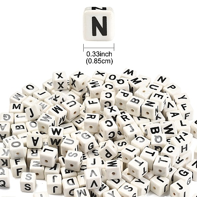 20Pcs Porcelain Beads PORC-FS0001-08V-1