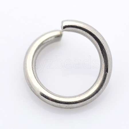 Tarnish Resistant 304 Stainless Steel Open Jump Rings STAS-E066-02-3.5mm-1