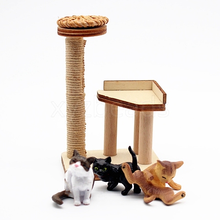 Wood Cat Climbing Frames PW-WG13400-01-1