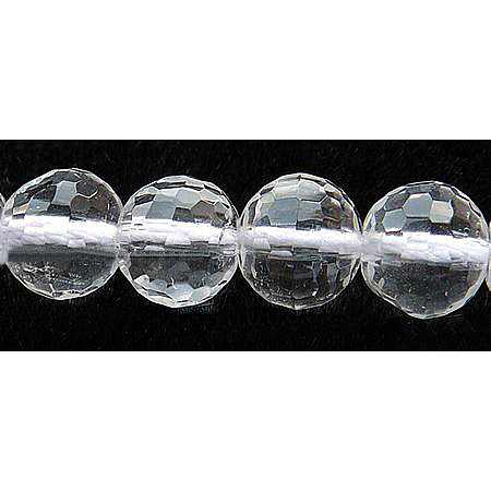 Quartz Crystal Beads Strands X-GSFR10mm187-128-1