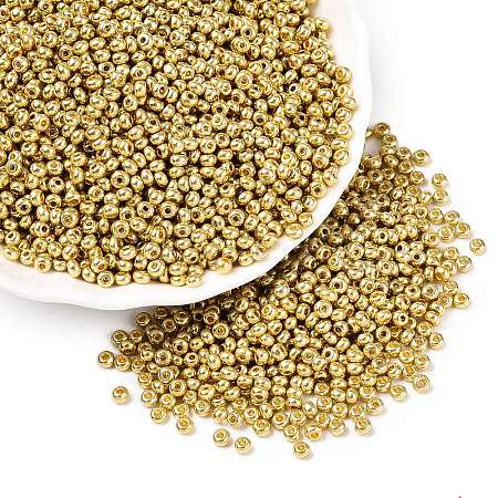 8/0 Grade A Round Glass Seed Beads X-SEED-N002-C-0561-1