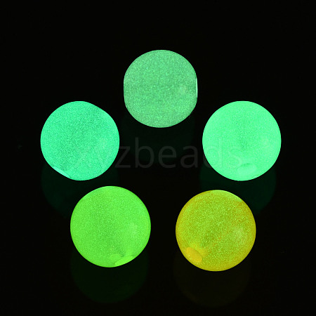 Luminous Acrylic Beads MACR-N009-030B-1
