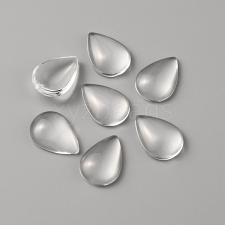 Transparent Glass Cabochons GLAA-WH0022-94B-1