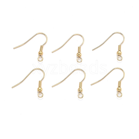 304 Stainless Steel Earring Hooks X-STAS-D448-036G-1